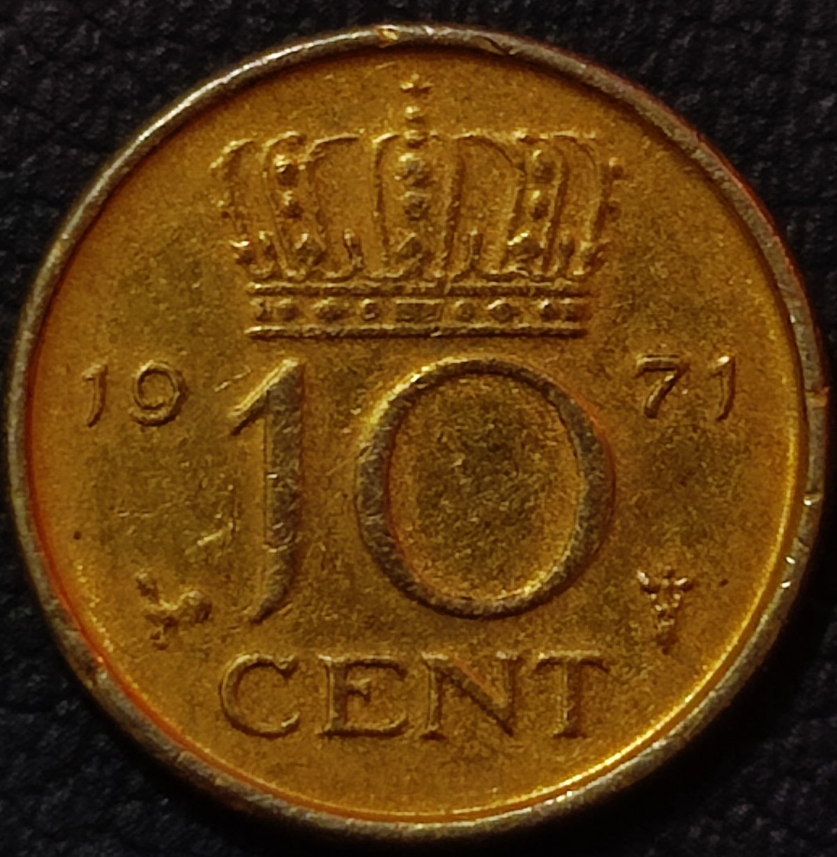 Nederland-1971-10-Cent-Juliana